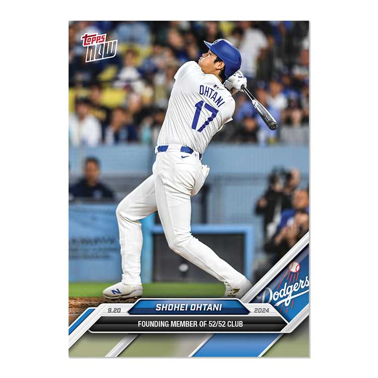 Shohei Ohtani - 2024 MLB TOPPS NOW® Card 731 大谷翔平 52-52 クラブ
