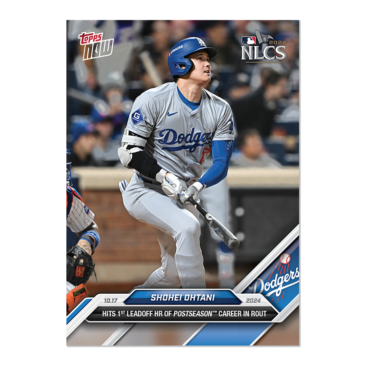 Shohei Ohtani - 2024 MLB Topps NOW® Card 845 大谷翔平 NLCS