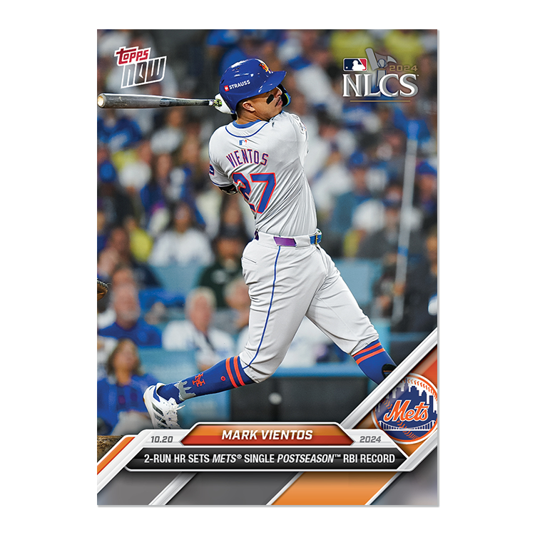 Mark Vientos - 2024 MLB Topps NOW® Card 859 マーク・ビエントス NLCS
