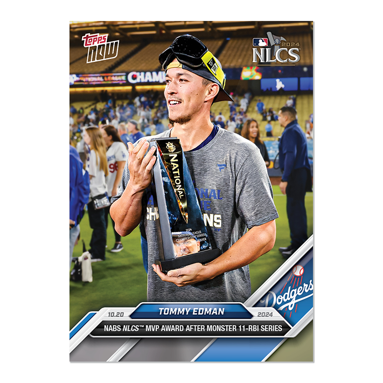 Tommy Edman - 2024 MLB Topps NOW® Card 862 トミー・エドマン NLCS MVP